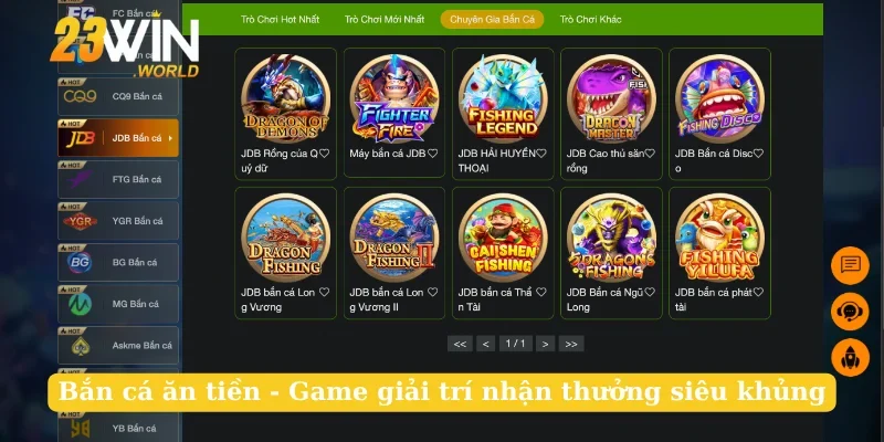 Bắn Cá Ăn Tiền - Game Giải Trí Nhận Thưởng Siêu Khủng