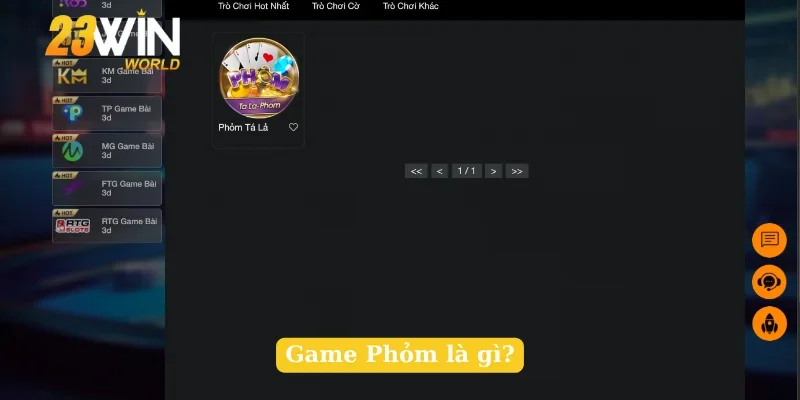 Game Phỏm là gì?