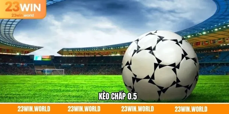 Kèo Chấp 0.5 - Kinh Nghiệm Đầu Tư Luôn Thắng Tại 23Win
